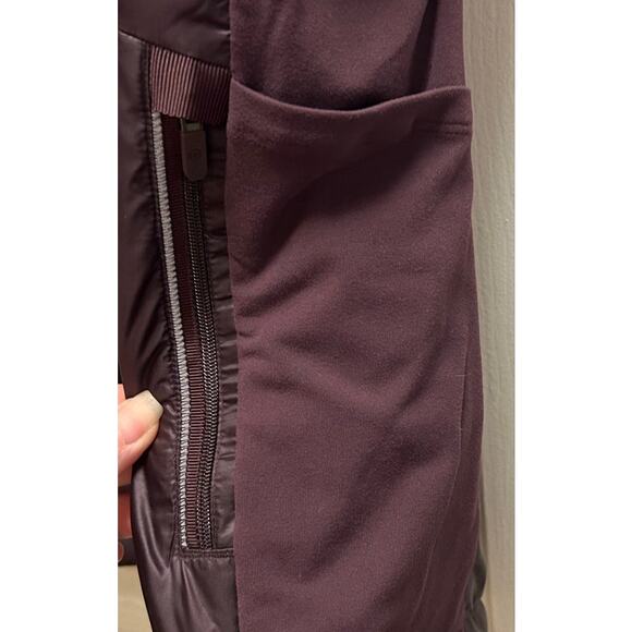 Lululemon Down For A Run Vest II Purple Puffer Vest, Size 8 - Picture 3 of 7